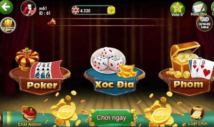 Hướng dẫn nạp rút tiền tại nhà cái Choi club