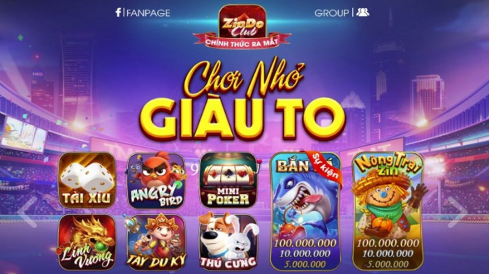 Zindo Club truc tuyen - Cổng game siêu chất hiện nay